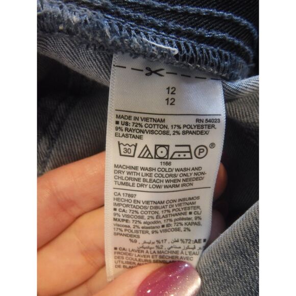 Old Navy Rock Star Jeggings Ankle Length Size 12 - Picture 7 of 7